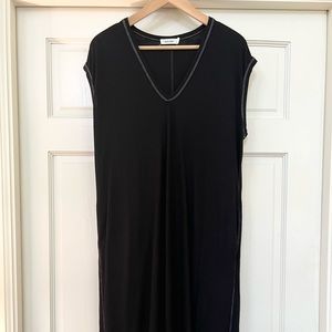 MOD REF MIDI DRESS BLACK